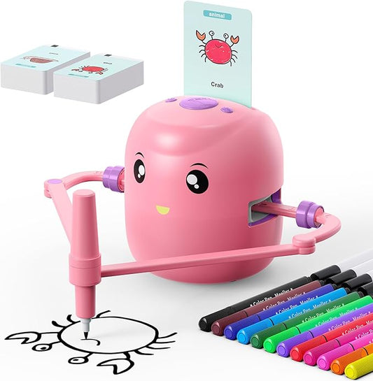 DRAWLY Kids Drawing Robot | Screen-Free Sketching & Creative Learning for Ages 3+